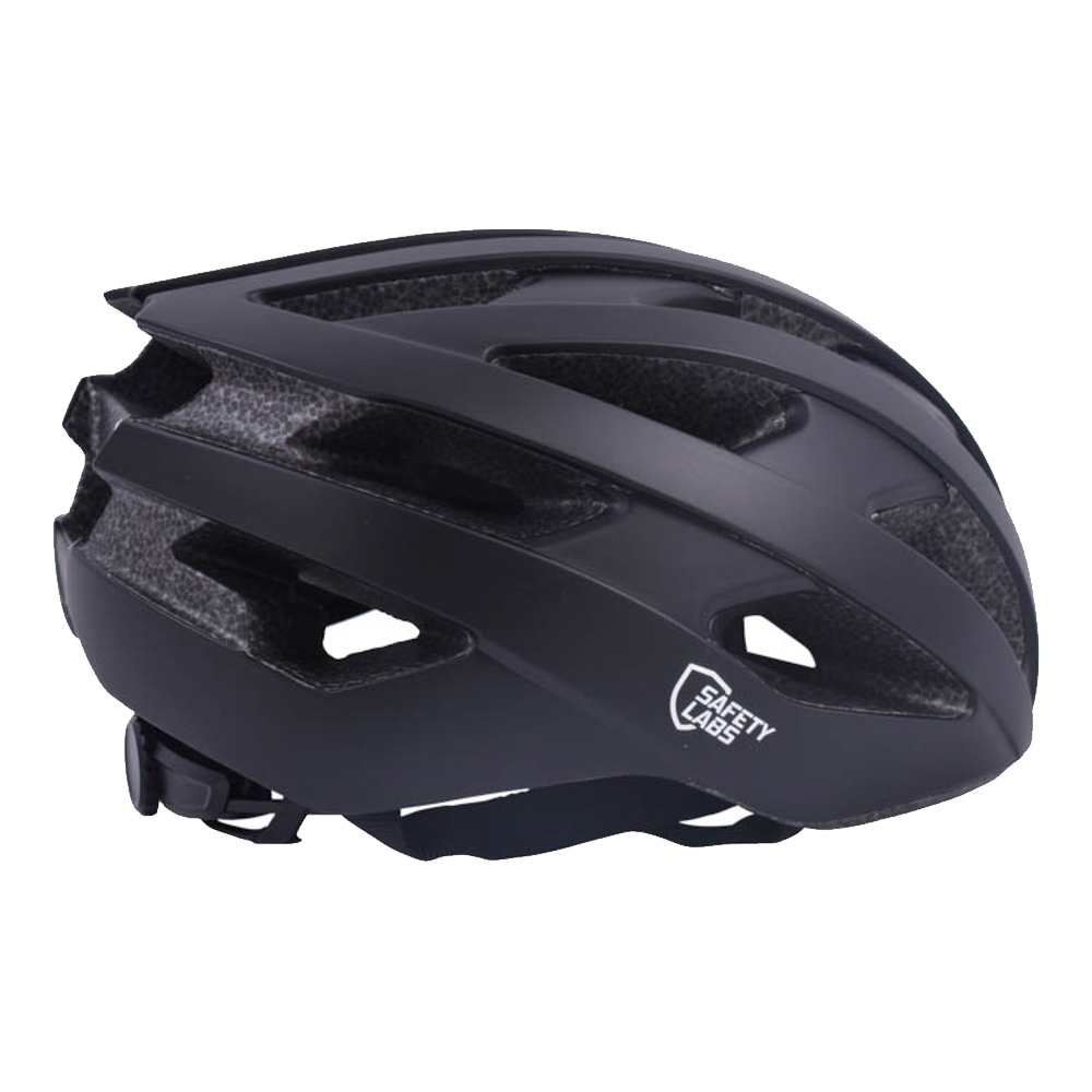 Safety Labs Eros kerékpáros sisak [matt fekete, 54-58 cm (M)]
