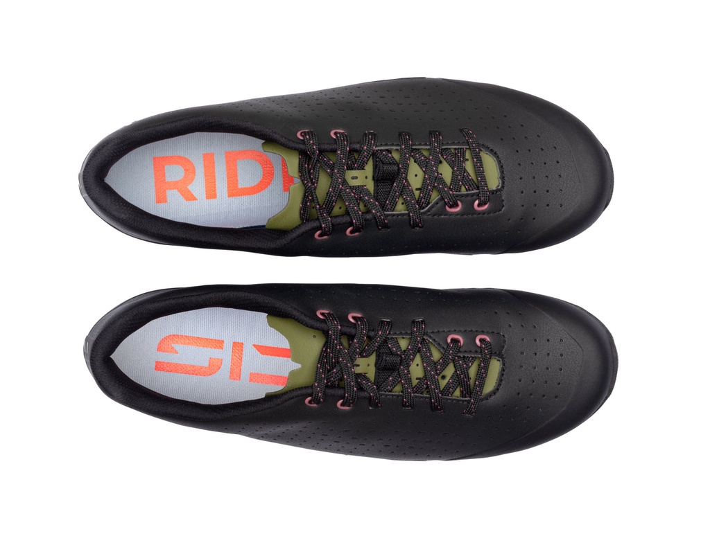 SIDI Asper Laces Gravel MTB cipő [fekete-oliva zöld, 43.5]