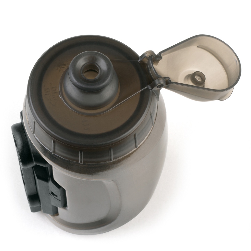 MonkeyLink MonkeyBottle Twist (Fidlock) kulacs+tartó [szürke, 450 ml]