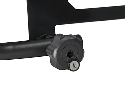 Menabo Shadow VW T5 2003-2015 kerékpárszállító hátsó ajtóra