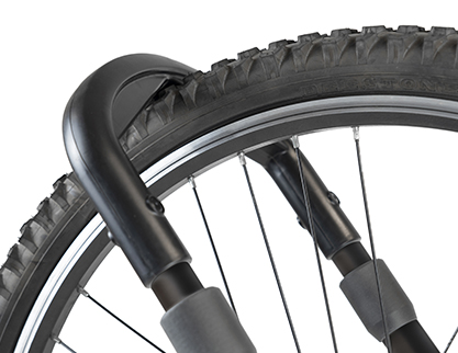 Menabo Clover DX Black jobb oldali kerékpárszállító tetőcsomagtartóra [fekete]