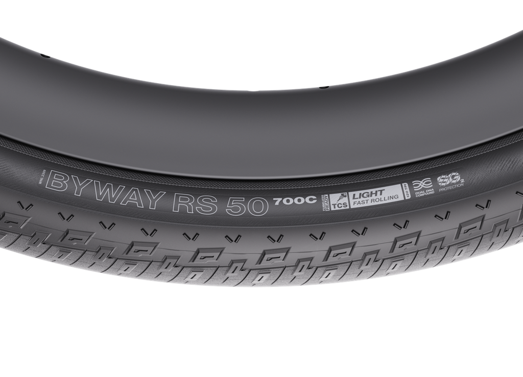 WTB Byway RS 50 Light Fast Rolling TCS Dual DNA SG2 AT hajtogatható 622/700c gumiköpeny [50, fekete]