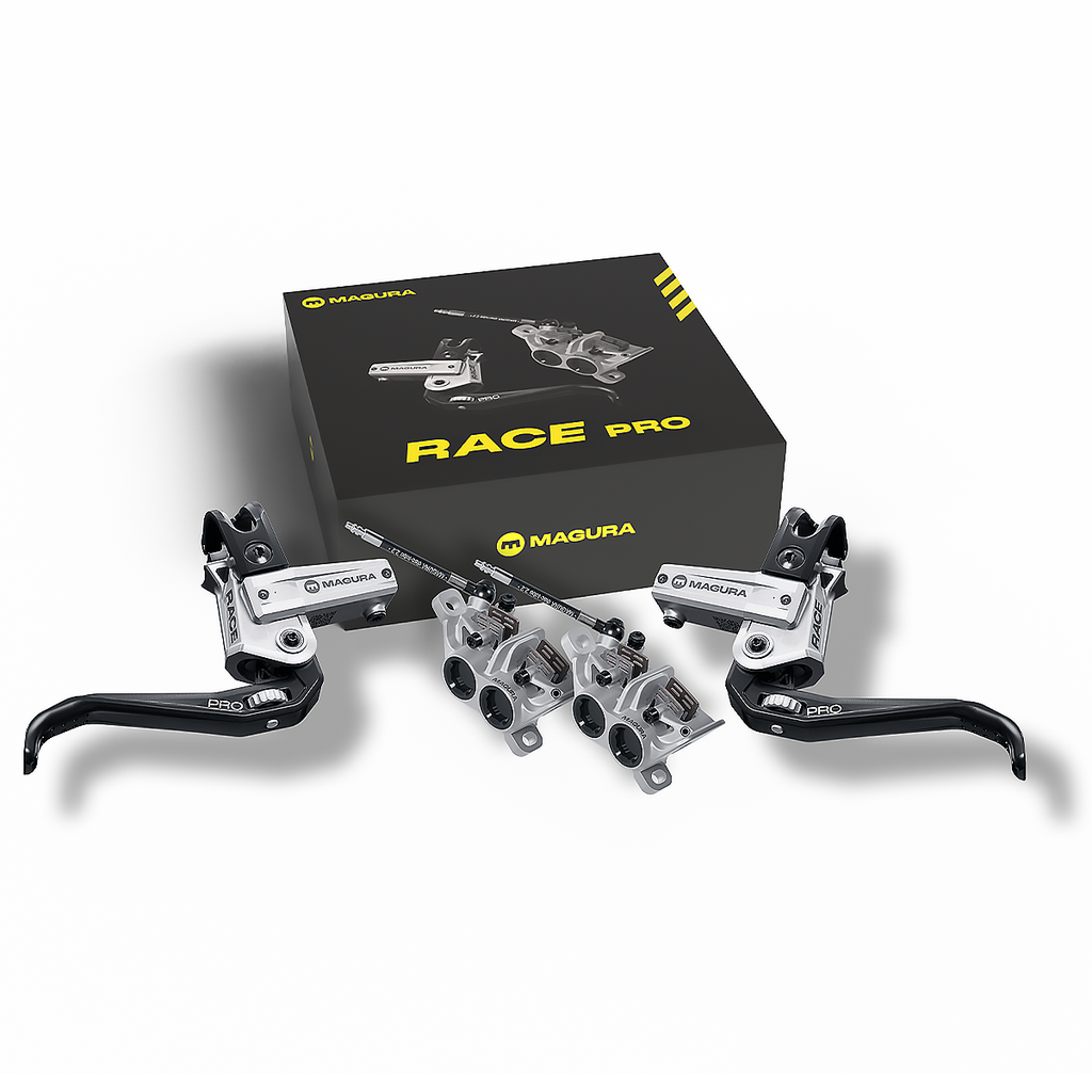 Magura Race Pro hidraulikus tárcsafék [ezüst-fekete, első+hátsó]