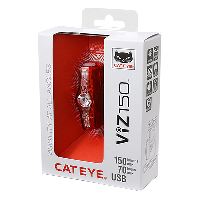 LÁMPA CATEYE HÁTSÓ VIZ150 TLLD800R 4FUNK/3LED USB TÖLT{3/4-10/10}