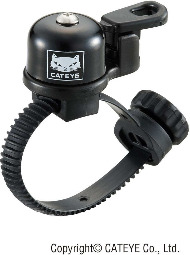 CSENGŐ CATEYE FLEX-TIGHT BELL OH-2400 PICI KÜLSŐ MECH FEKETE{5/4}