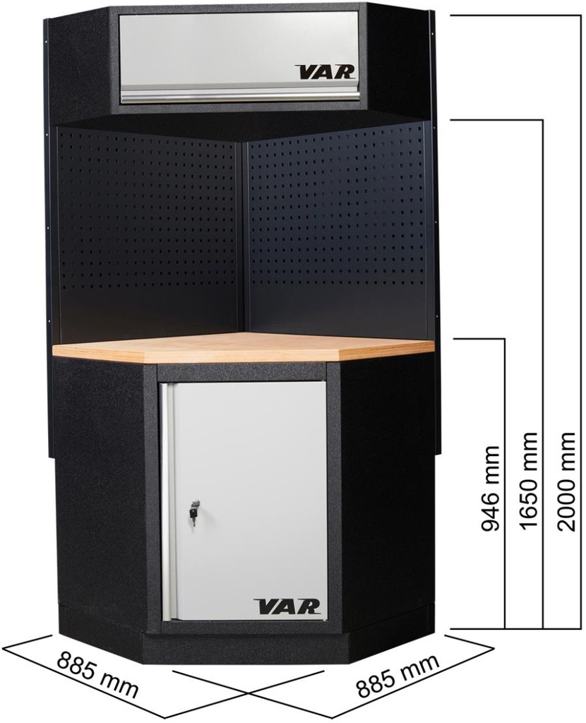 VAR Eckwandschrank MO-52022