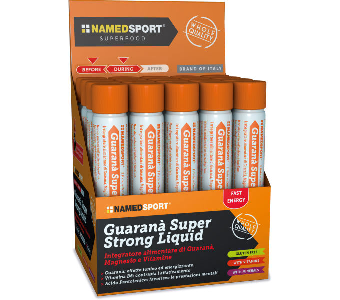 NAMEDSPORT ENERGY SHOT GUARANA SUPER STRONG 20x20ml ital {2/4}