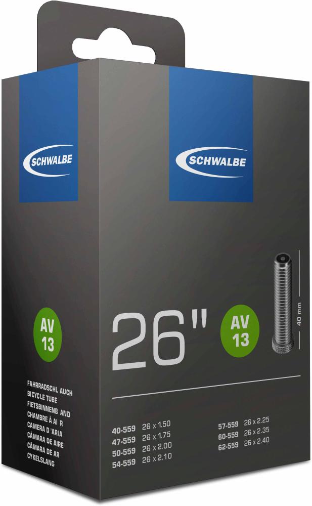 BELSŐ SCHWALBE 26 AV12 26x1,20-1,75 40MM 140g {25/7}