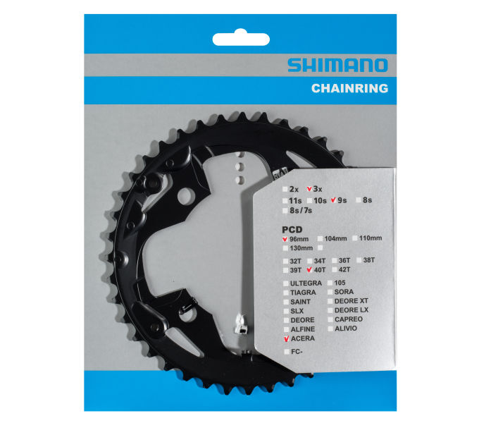 SHIMANO FC-M3000 CHAINRING 40T-AX