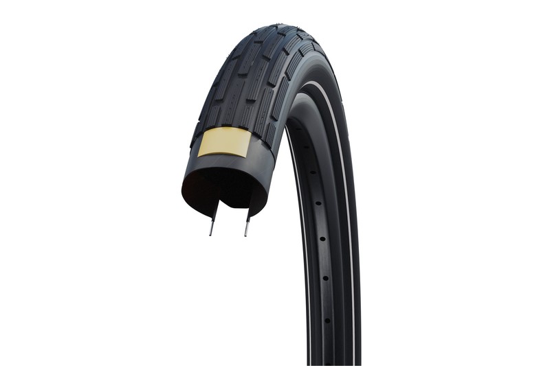 KÖP 26X2,35 (60-559) SCHWALBE FAT FRANK HS375 BARNA / FEHÉR REFLEXCSÍKOS