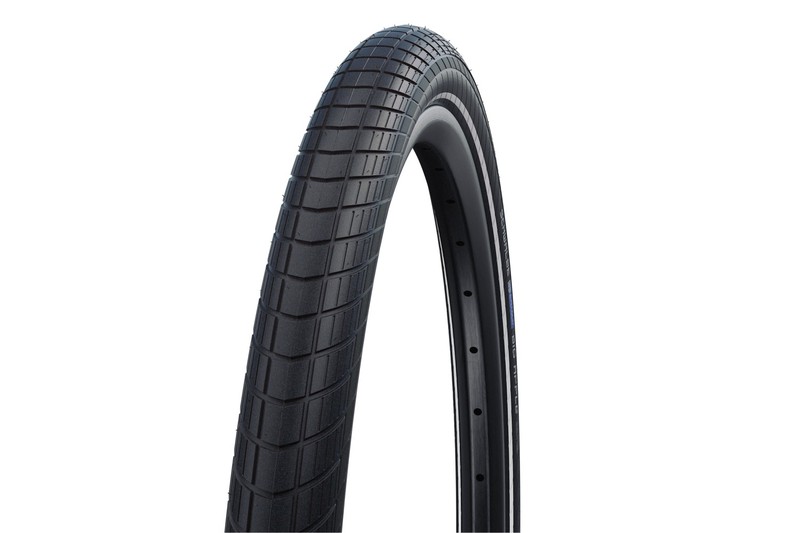 KÖP 28X2,35 (60-622) SCHWALBE BIG APPLE HS430 FEKETE REFLEXCSÍKOS
