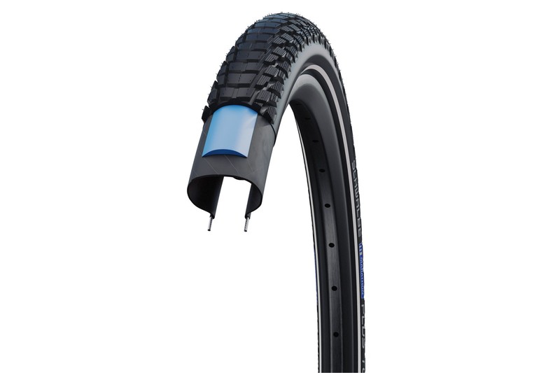 KÖP 26X2,00 (50-559) SCHWALBE MARATHON PLUS TOUR HS619 FEKETE REFLEXCSÍKOS