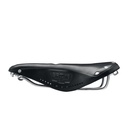 BROOKS NYEREG B17 CARVED FEKETE B211IL A07202