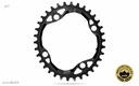 Lánckerék MTB OVAL 104BCD N/W fekete 34T