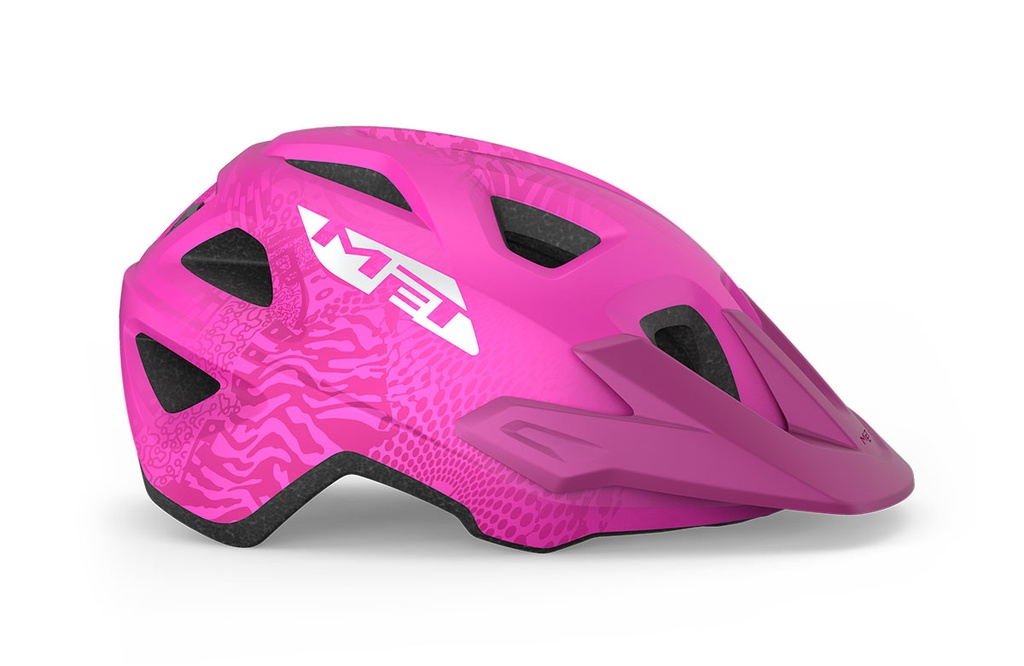 MET Eldar gyermek kerékpáros sisak [matt pink, 52-57 cm (Uni)]