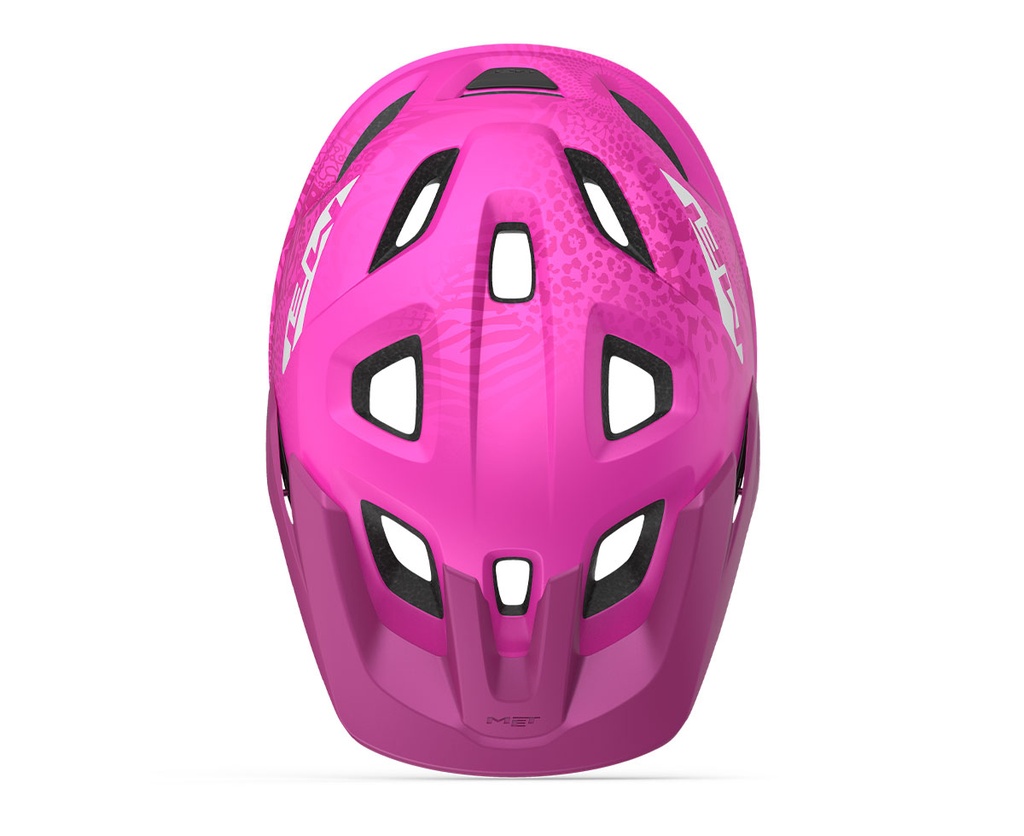 MET Eldar gyermek kerékpáros sisak [matt pink, 52-57 cm (Uni)]