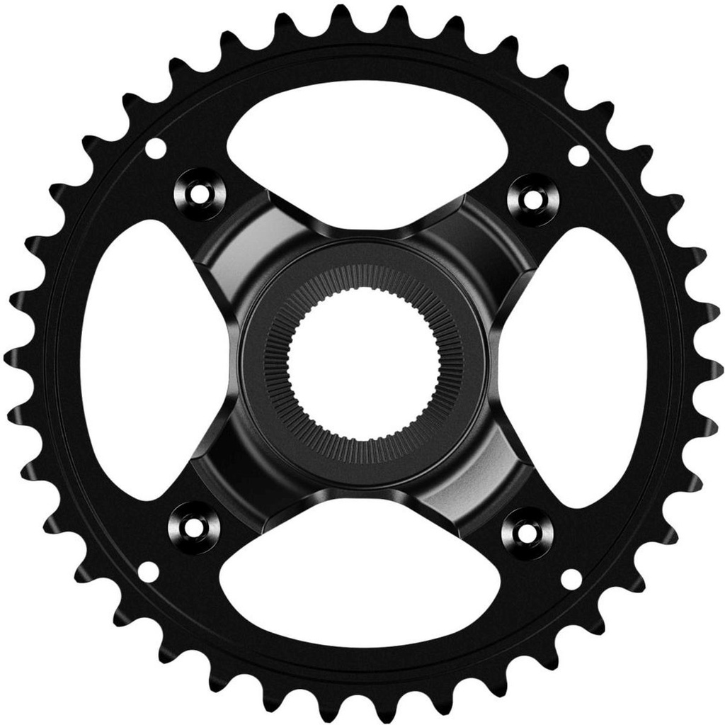 SHIMANO CHAINRING, SM-CRE70, 38T W/O CG, FOR CHAIN LINE 50MM, BLACK, IND.P