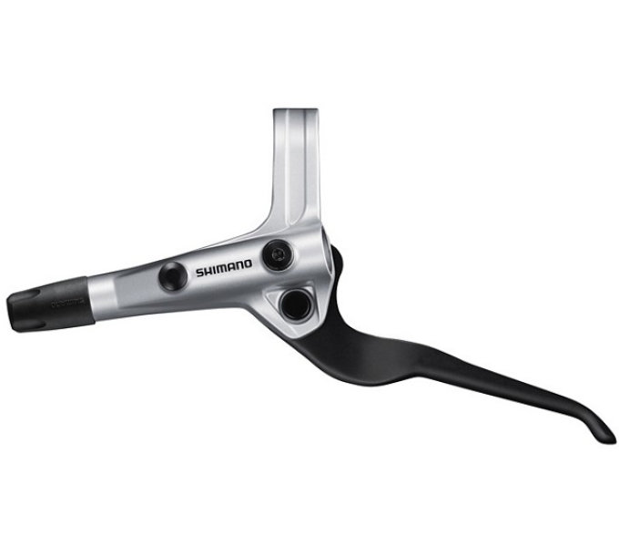 SHIMANO BRAKE LEVER, BL-MT402-3A, LEFT, FOR HYDRAULIC DISC BRAKE, SILVER,