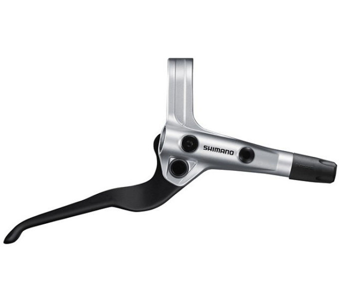 SHIMANO BRAKE LEVER, BL-MT402-3A, RIGHT, FOR HYDRAULIC DISC BRAKE, SILVER,