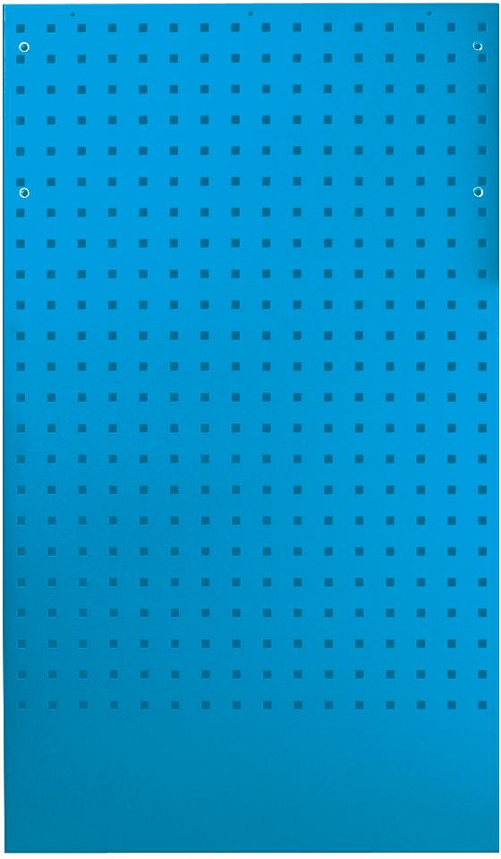 Werkzeuglochwand blau quadratische Lochung MO-52035