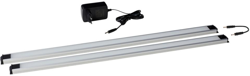 2er LED-Lampenset inkl. Netzstecker MO-52050