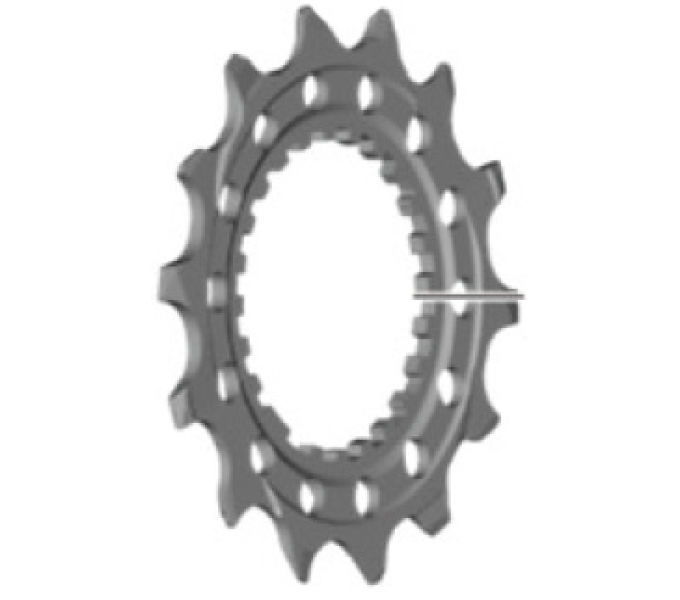 SHIMANO CS-M9100 SPROCKET WHEEL 14TC BUILT IN SPACER TYPE