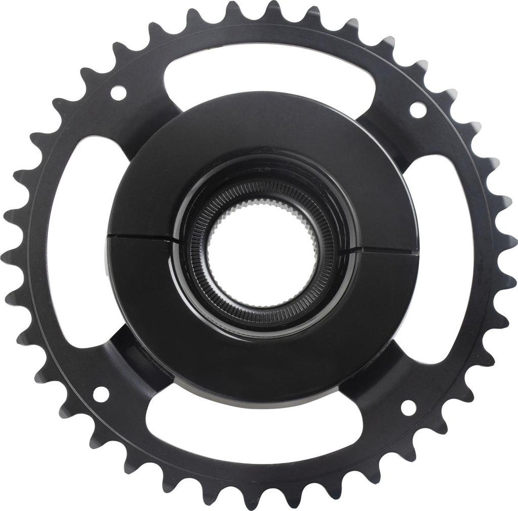 SHIMANO CHAINRING, SM-CRE61, 38T W/O CG, FOR CHAIN LINE 46.5MM, BLACK, IND