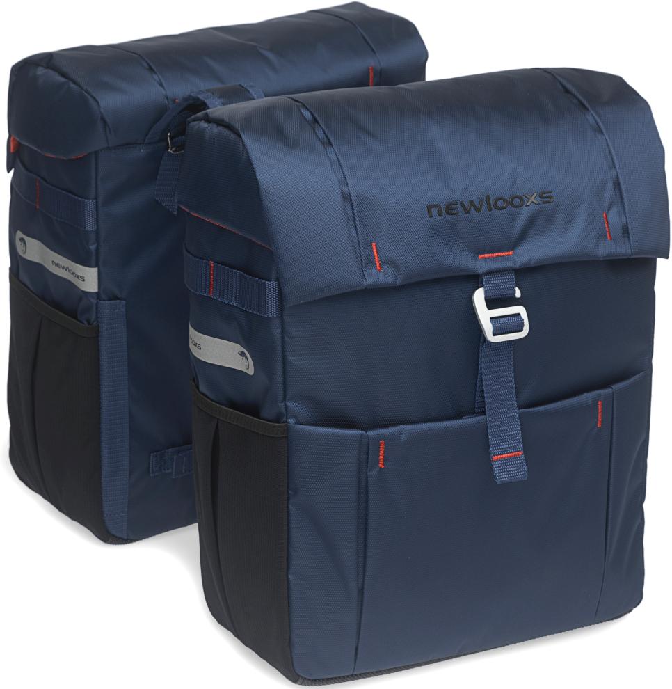 KERÉKPÁROS TÁSKA NEWLOOXS VIGO DUPLA VIGO KÉK 37L 31X40X15CM(X2)