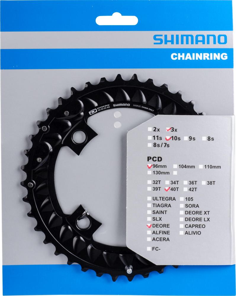 SHIMANO FC-M6000 CHAINRING 40T-AN