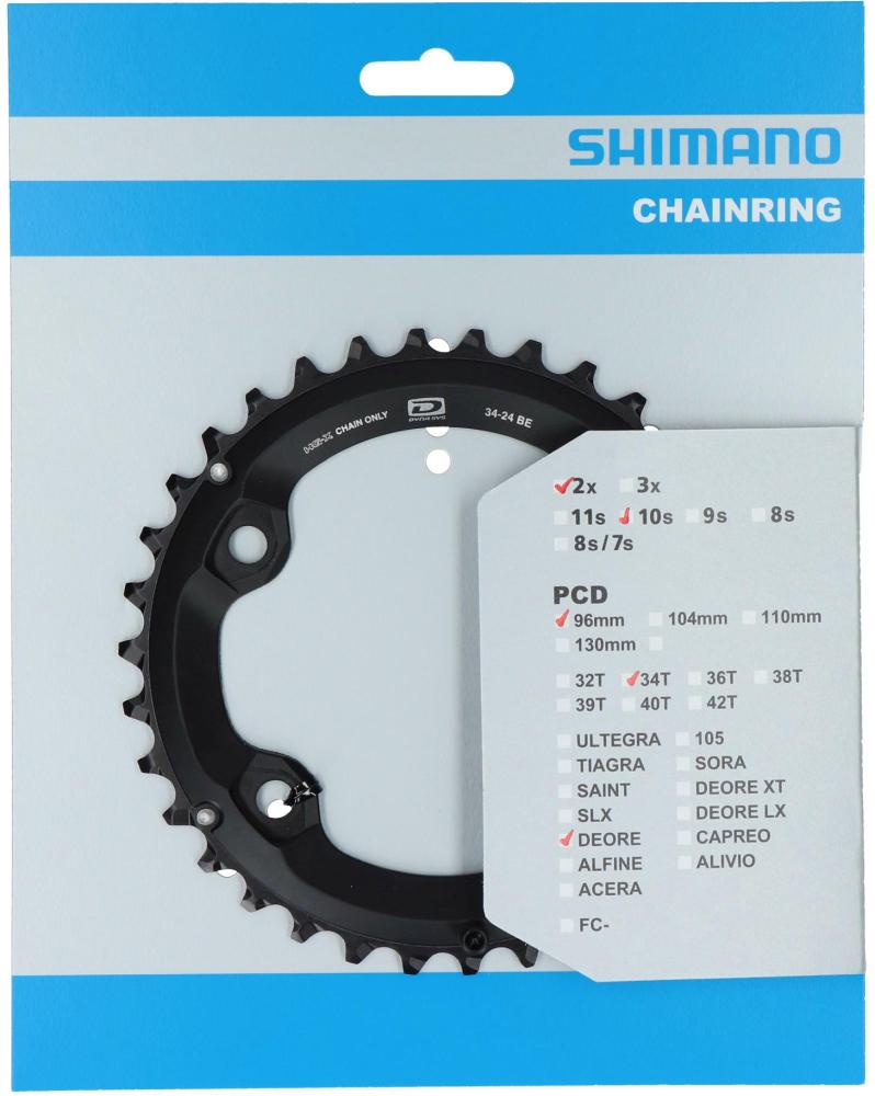 SHIMANO FC-M6000-2 CHAINRING 34T