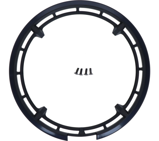 SHIMANO FC-T6010 CHAIN GUARD SILVER/1PC.& FIXINGSCREWS 1UNIT=4PCS.