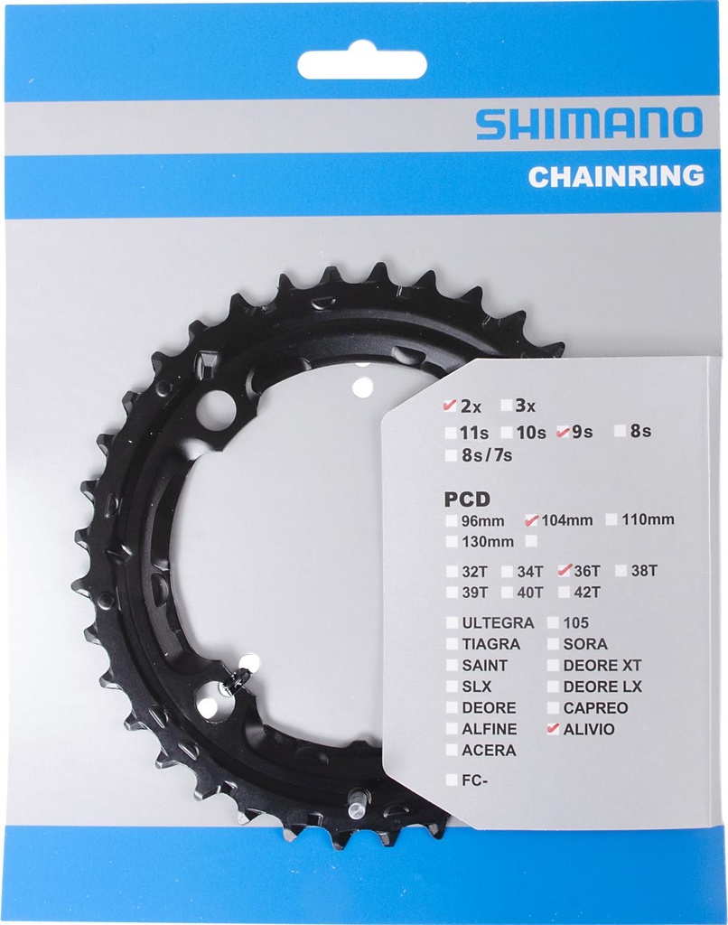 SHIMANO FC-M4050-B2 CHAINRING 36T