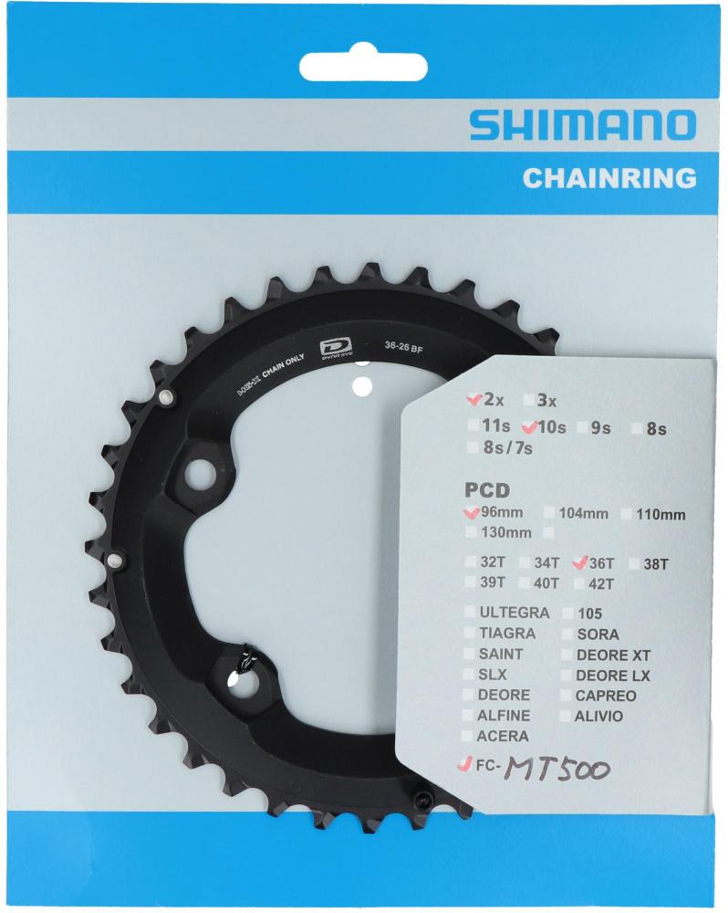 SHIMANO FC-MT500-2/B2 CHAINRING 36T-BF FCM600