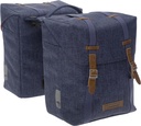 KERÉKPÁROS TÁSKA NEWLOOXS MONDI DUPLA RT COTTON KÉK 25L 27X33,5X14CM(X2)