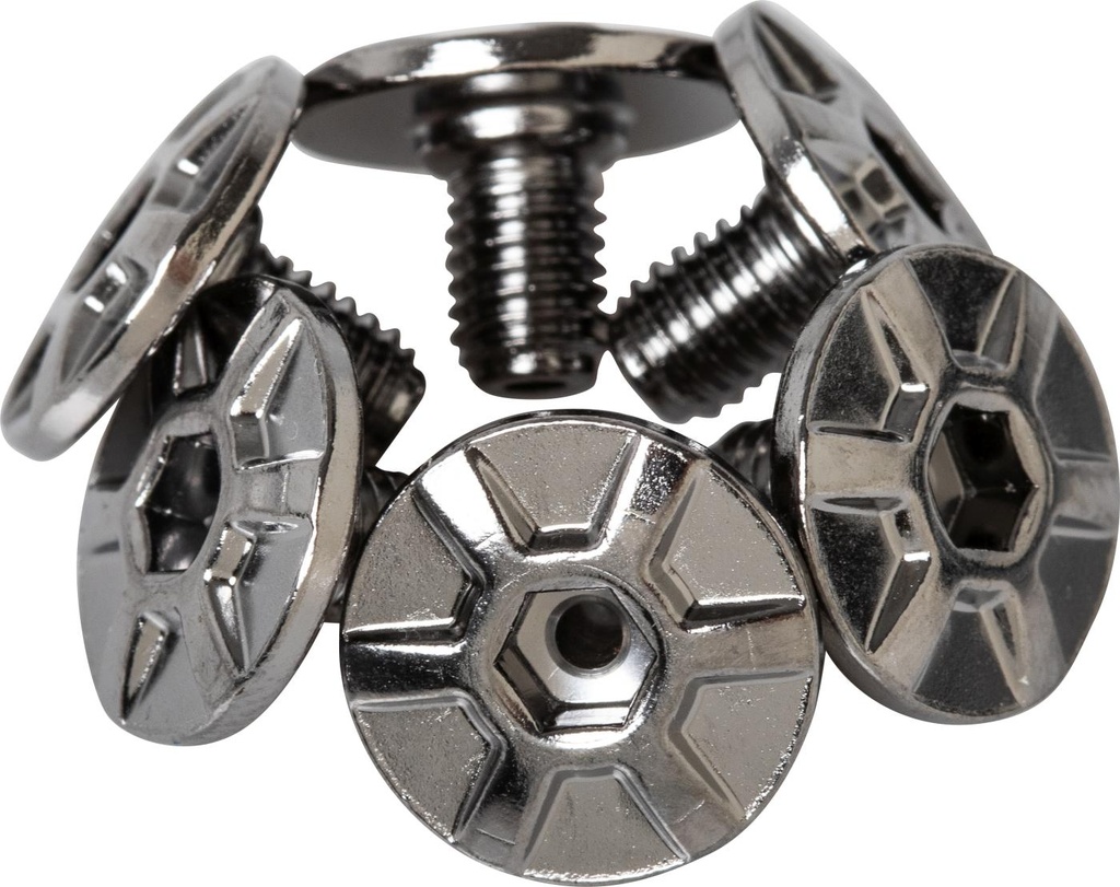 SHIMANO PD-R9100 CLEAT FIXING BOLT (LIGHTWEIGHT TYPE M5 X 8 MM / 6 PCS.)