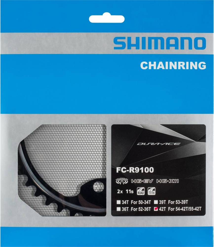 SHIMANO FC-R9100 CHAINRING 42T-MX FOR 54-42T