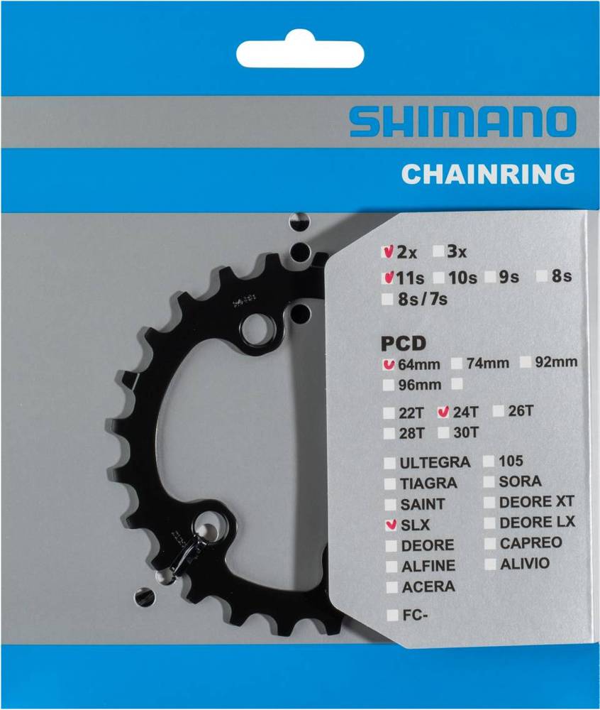 SHIMANO FC-M7000 Chainring 24T-BB for 34-24T