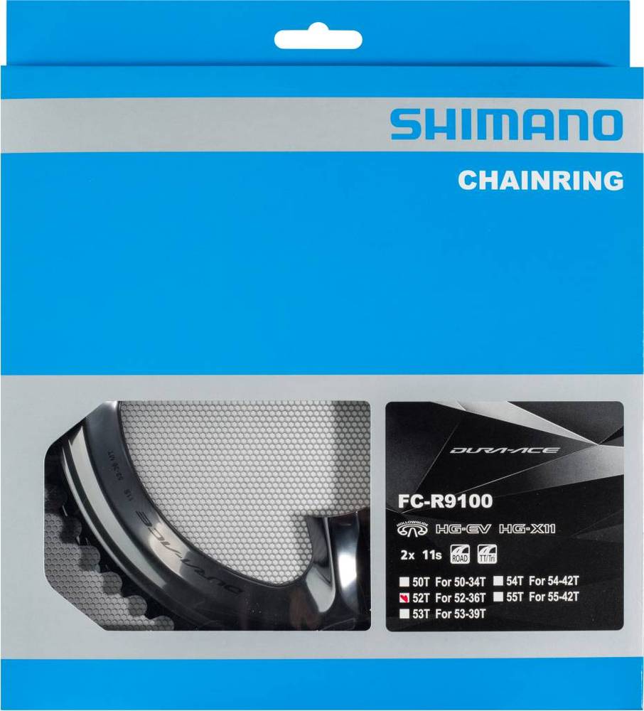 SHIMANO FC-R9100 Chainring 52T-MT for 52-36T