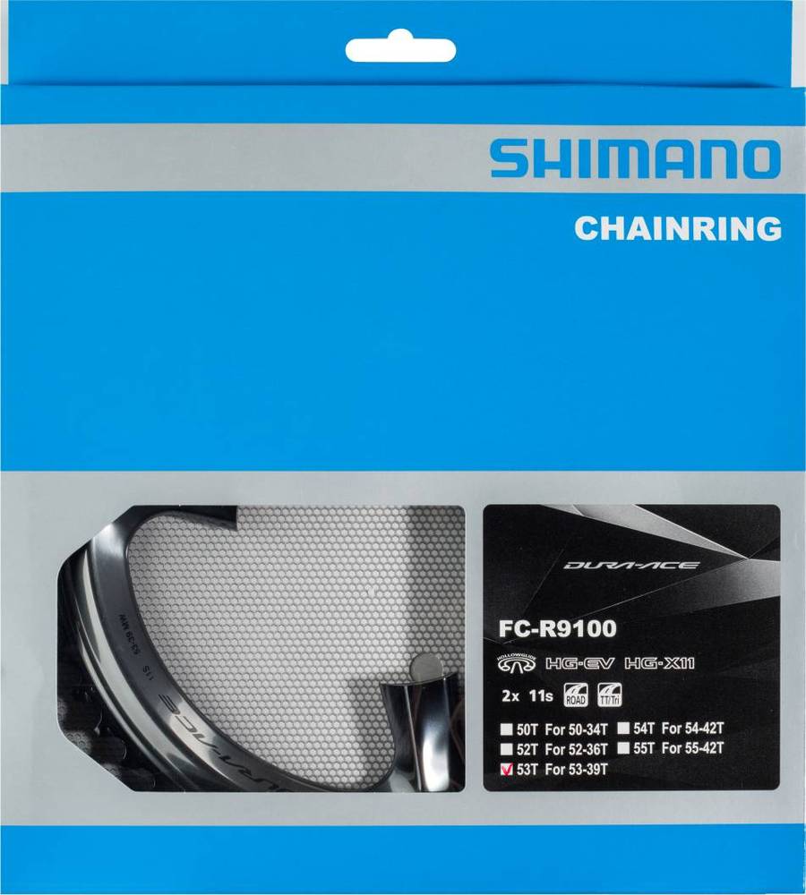 SHIMANO FC-R9100 Chainring 53T-MW for 53-39T