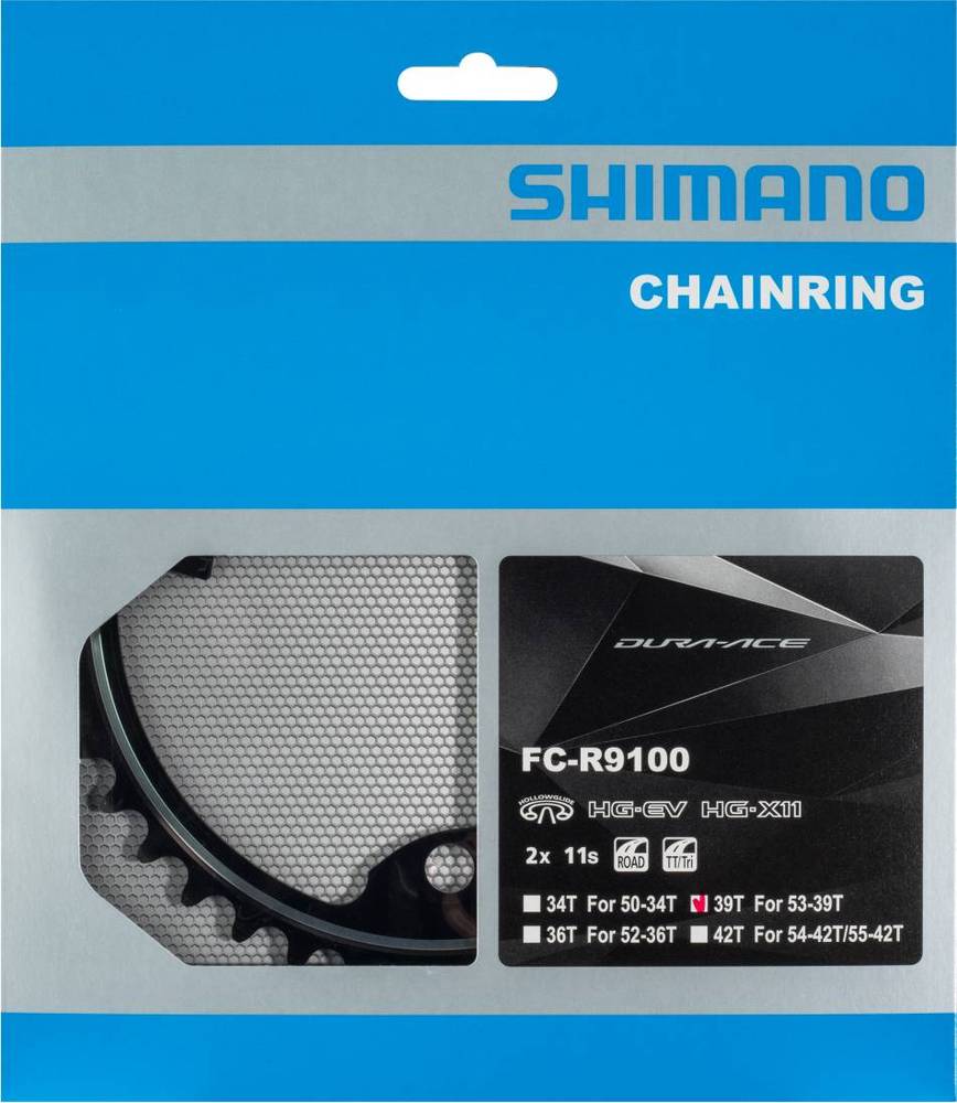 SHIMANO FC-R9100 CHAINRING 39T-MW FOR 53-39T