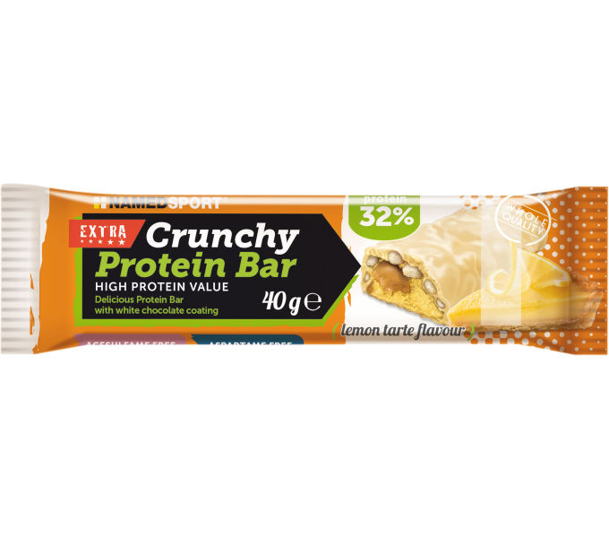 NAMEDSPORT CRUNCHY PROTEINBAR citrom 24x40g szelet {2/4}