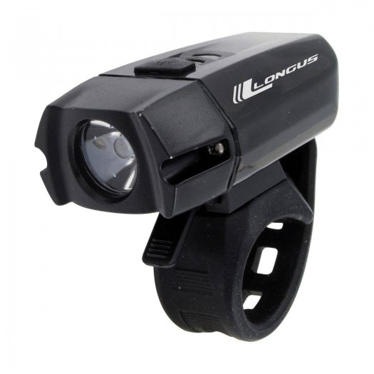 Longus XPG400 USB tölthető első lámpa 400 lumen 6 funkciós fekete