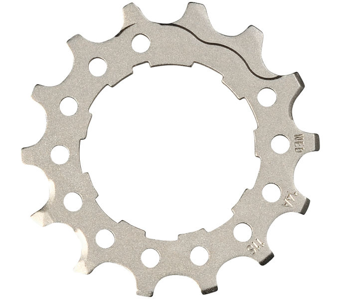 SHIMANO CS-6800 SPROCKET WHEEL 14T BUILT IN SPACER TYPE FOR 14-28T