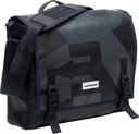 KÉZITÁSKA NEWLOOXS POSTINO BISONYL FEKETE/SZÜRKE 14L 38X30X12CM