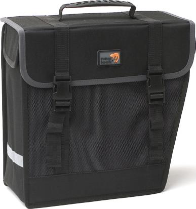 KERÉKPÁROS TÁSKA NEWLOOXS PAKAFTAS HYBRIDE JOBB BASIC FEKETE 16L 33X32,5X15CM