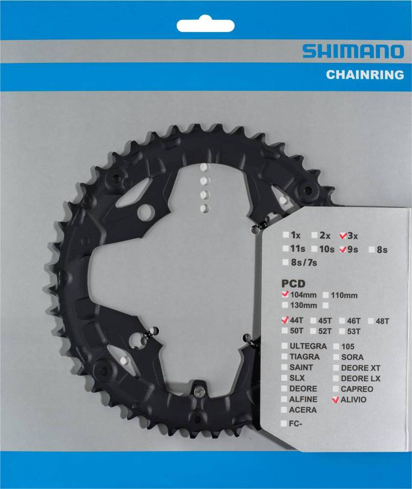 SHIMANO FC-T4060 CHAINRING 44T FOR 44-32-22T BLACK