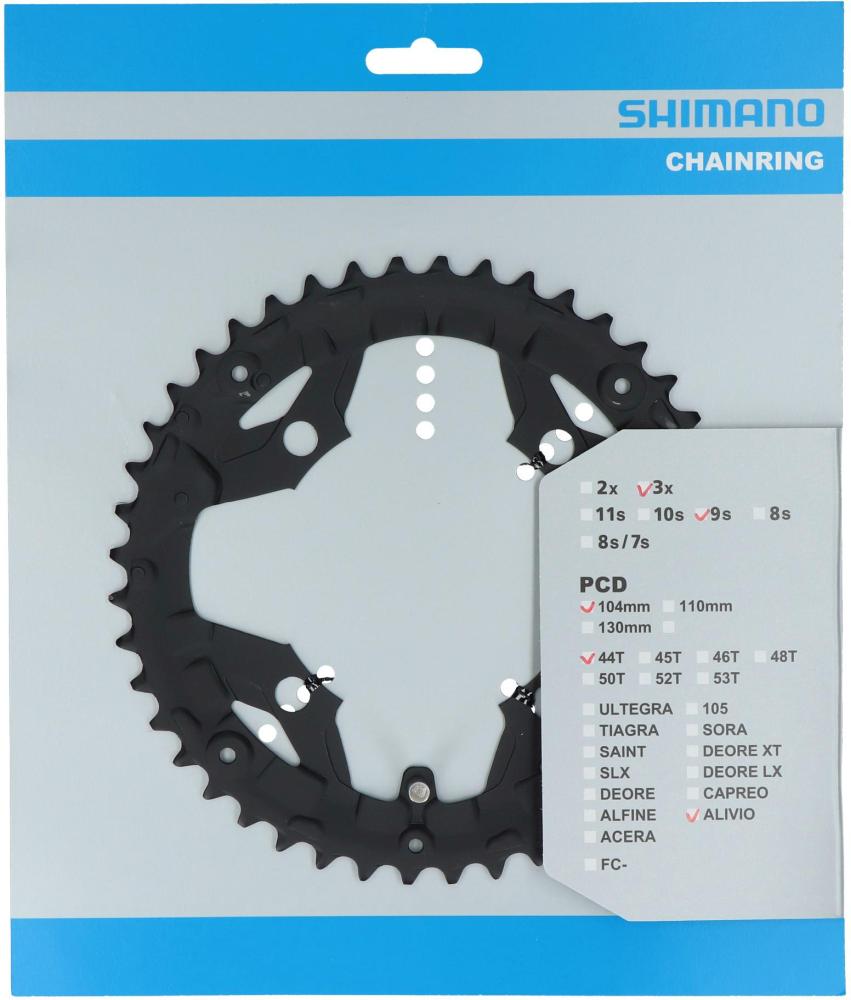 SHIMANO FC-T4010 CHAINRING 44T BLACK