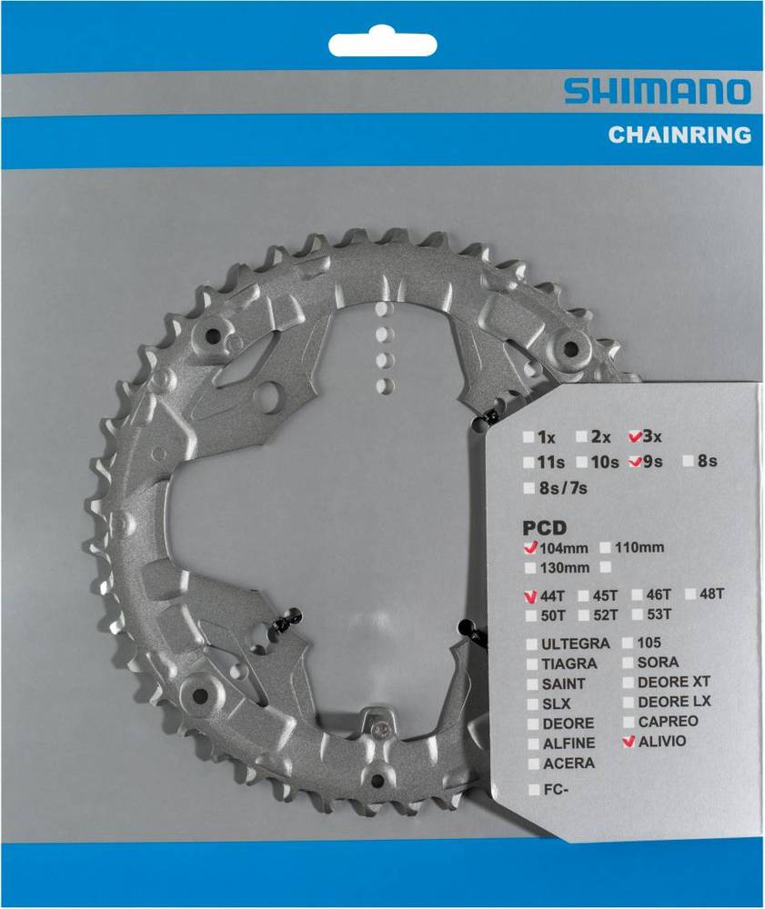 SHIMANO FC-T4010 CHAINRING 44T SILVER