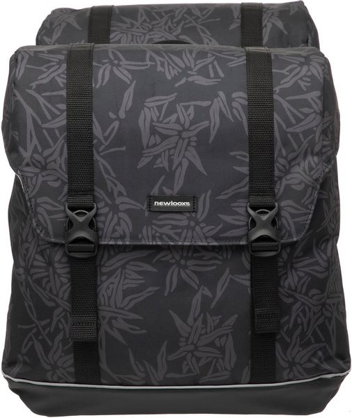 KERÉKPÁROS TÁSKA NEWLOOXS ALBA DUPLA MIK BAMBOO FEKETE 42L 37X17X37CM(X2)