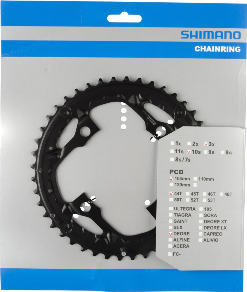 SHIMANO FC-T611 CHAINRING 44T-AE BLACK